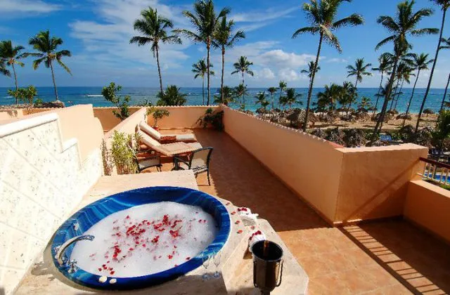 Majestic Colonial Punta Cana suite terrace jacuzzi